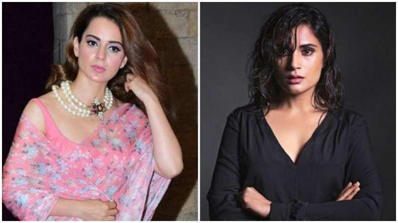 Kangana Ranaut and Richa Chaddha Kangana Ranaut and Richa Chaddha