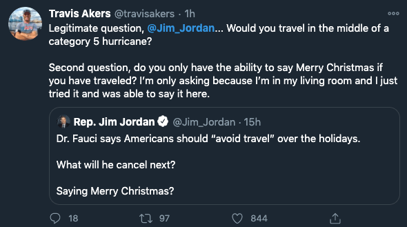 US Rep Jim Jordon vs Fauci