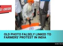Farmers protest fact check