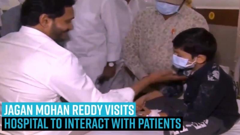'Mystery illness' hits in Andhra, Jagan Mohan Reddy visits hospital to interact with patients