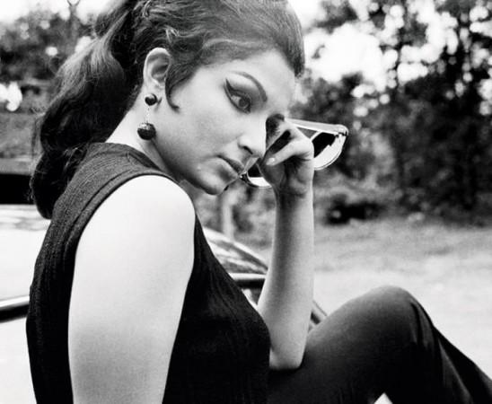Sharmila Tagore in winged eyeliner