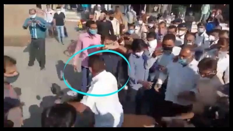 Police chase in Gujarat