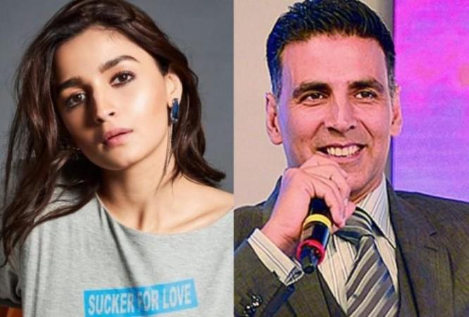Akshay Kumar and Alia Bhatt Akshay Kumar and Alia Bhatt