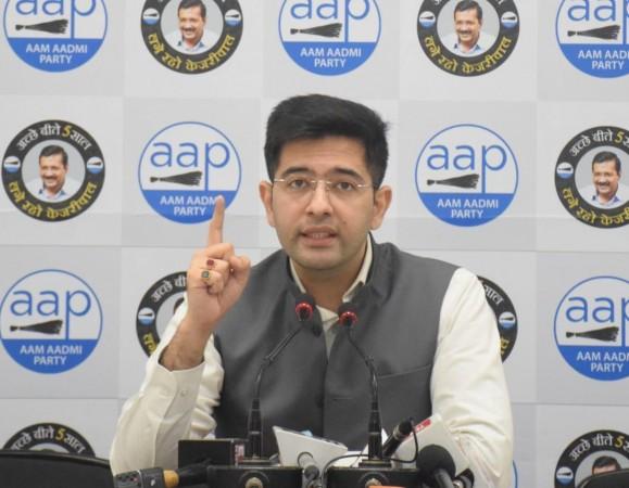 AAP leader Raghav Chadha. Raghav Chadha