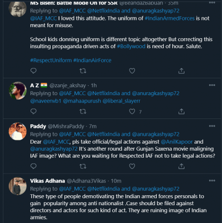 netizens backlash