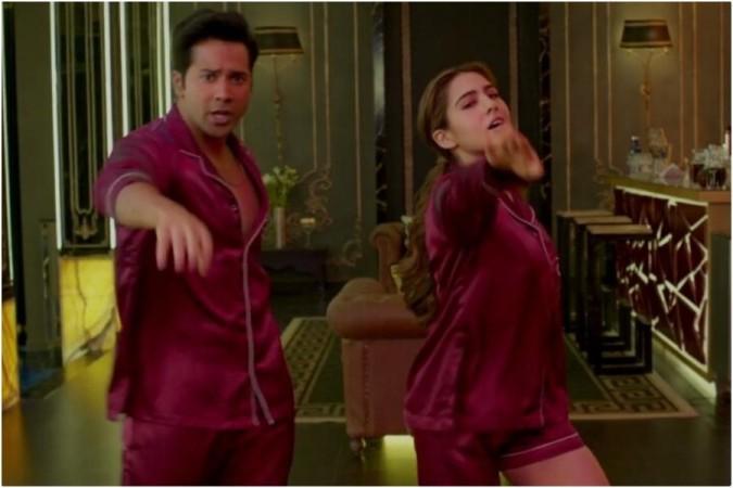 Sara and varun are twinning
