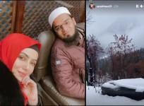 Sana Khan and husband honeymooning in Kashmir