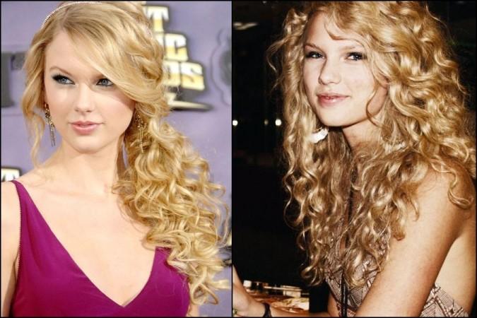 Taylor Swift curly hair