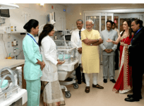 PM Modi at HN Reliance Foundation Hospital