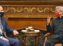 UK Foreign Secy meets EAM Jaishankar