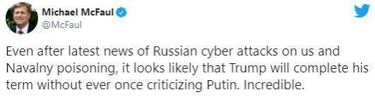Putin congratulates Biden