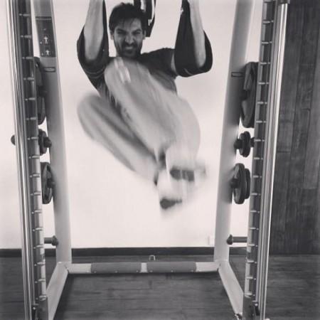 John in gym
