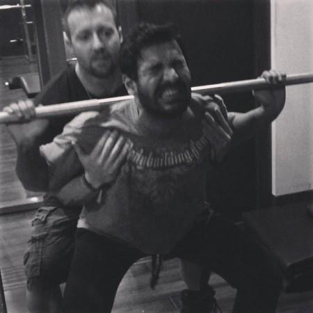 john in gym