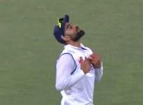 virat's catch