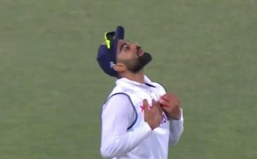 virat's catch