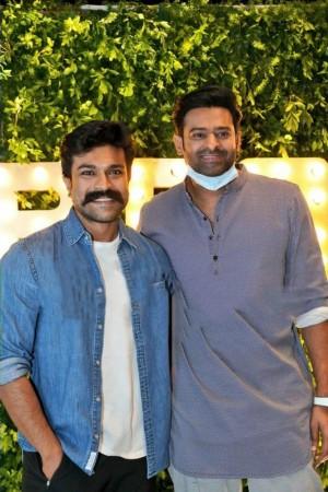 Ram Charan and Prabhas