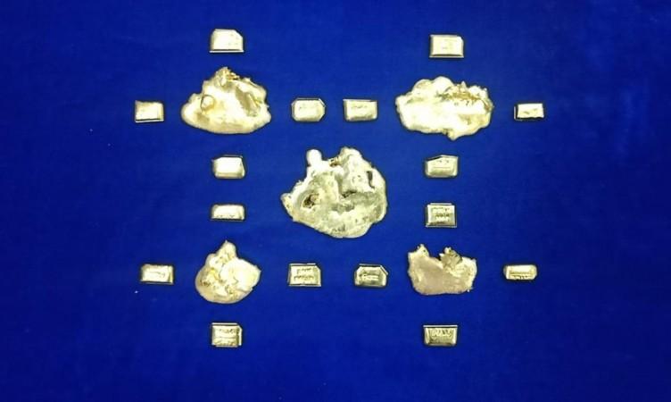 Gold siezed at Chennai