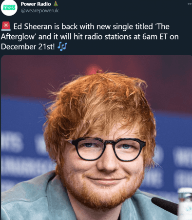 Ed Sheeran's'The Afterglow': Sheerios went into meltdown after a fan ...