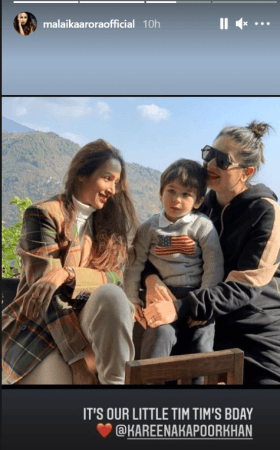 Bebo's bestie Malaika Arora wishes baby Tim