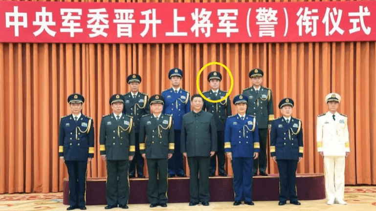 General Zhang Xudong, the incoming Western Theatre Commander of PLA General Zhang Xudong,