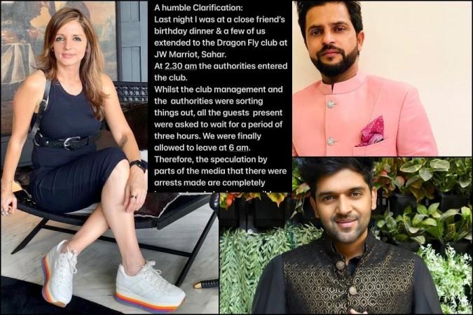 Clarification by Sussane, Guru Randhawa and Suresh Raina