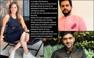 Clarification by Sussane, Guru Randhawa and Suresh Raina