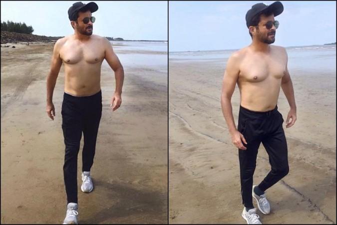 Anil Kapoor shirtless