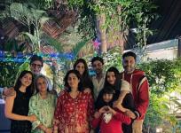 Amitabh Bachchan, Jaya Bachchan, Shweta Bachchan, Abhishek Bachchan