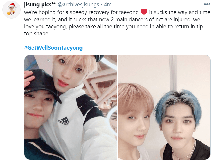 Taeyong unwell
