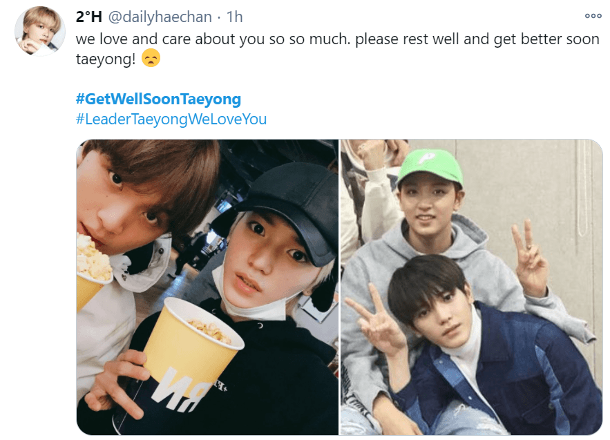 Taeyong unwell