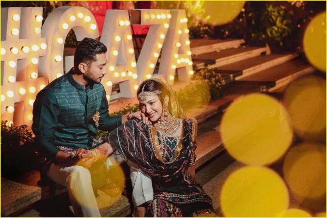 Gauahar and zaid