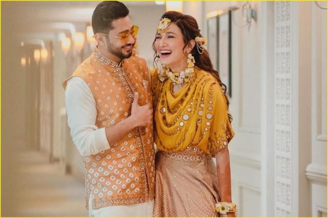 Gauahar and Zaid