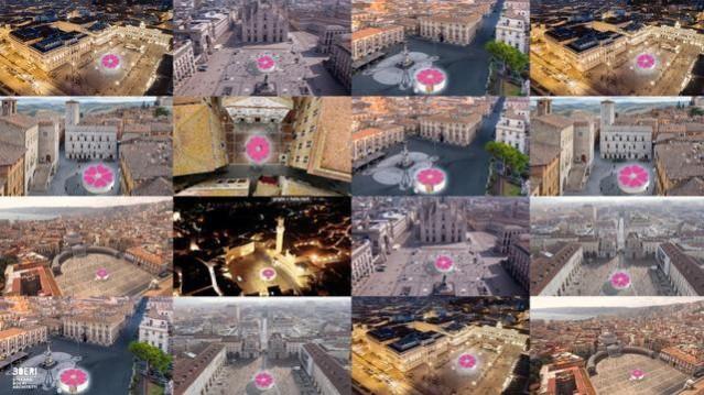 Italy plans primrose-shaped gazebos for COVID-19 vaccine campaign. Image: Reuters Italy plans primrose-shaped gazebos for COVID-19 vaccine campaign