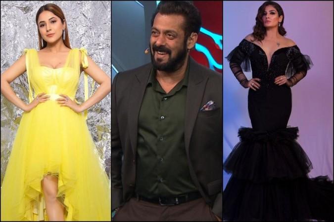 Salman, Raveena and Shehnaaz Gill