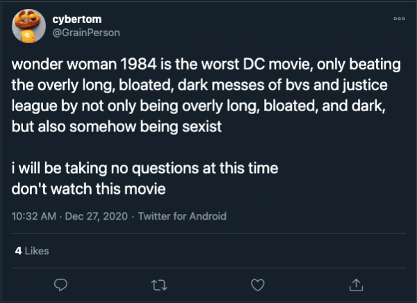Wonder Woman 1984 Wonder Woman 1984