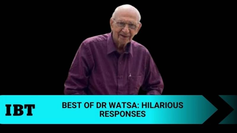 Dr Watsa no more