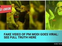 Fake PM Modi video