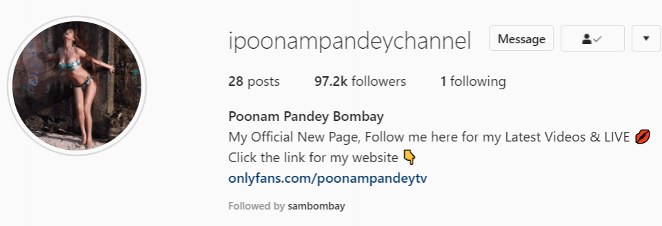 Poonam Pandey