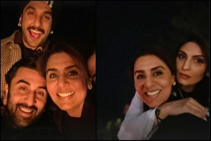 Ranveer Singh, Ranbir Kapoor, Alia Bhatt, neetu Kapoor