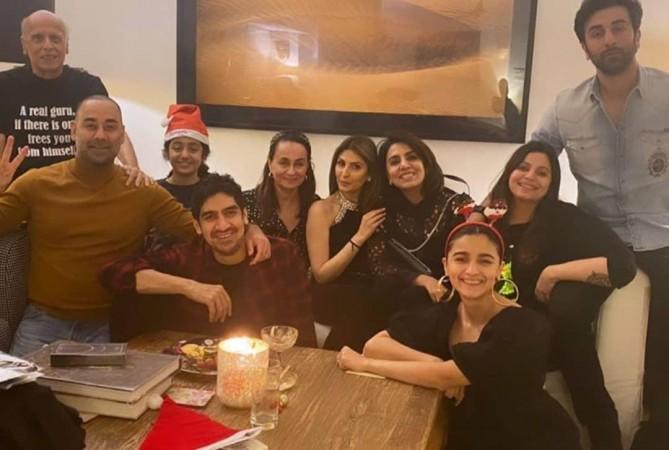 Alia with family