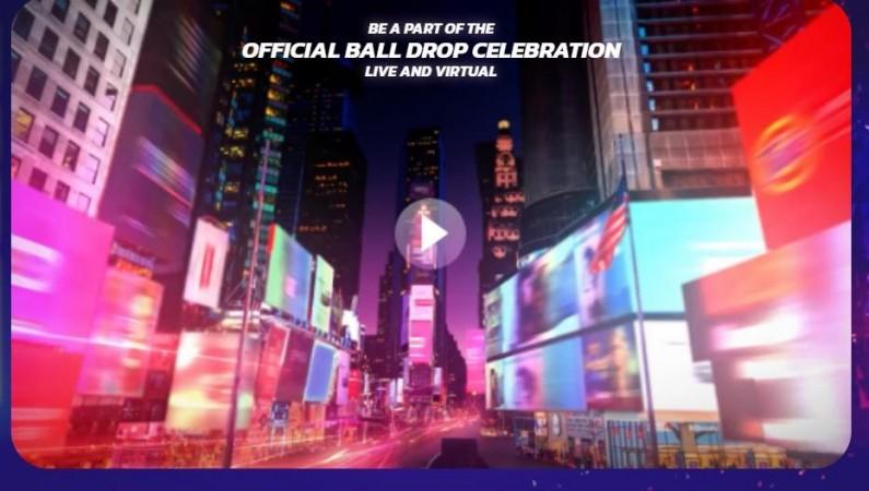 Ball Drop at Times square 2021 Ball Drop at Times square 2021