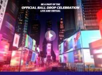 Ball Drop at Times square 2021