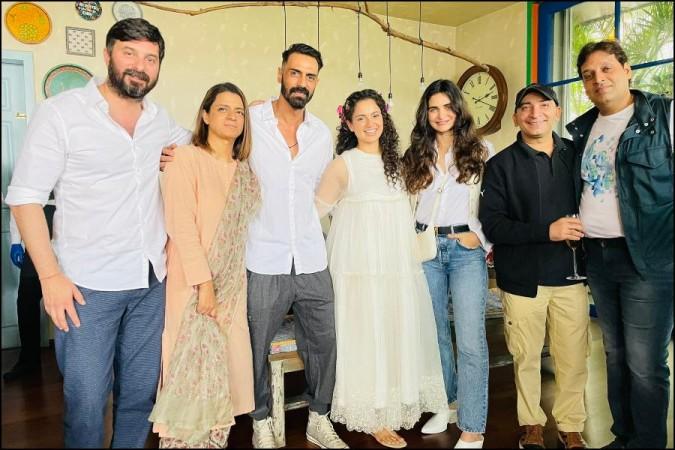 Kangana Ranaut parties with Arjun and Gabriella Demetriades