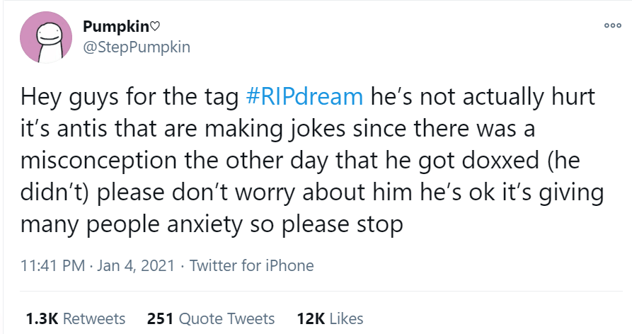 Dream is alive