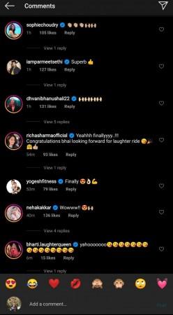 KAPIL SHARMA COMMENTS