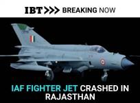 IAF fighter jet crashed