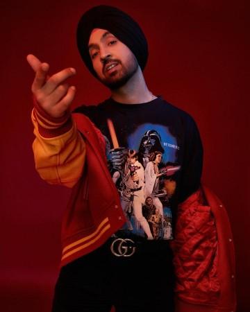 Diljit's sweatshirts and jackets are in vogue