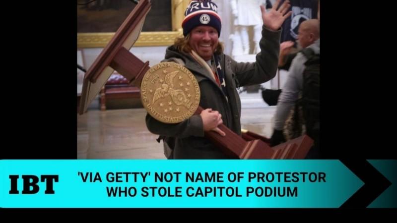 Via Getty not name of protestor