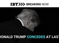 Trump concedes