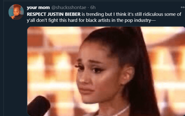 Twitter reacts seeing respect for justice bieber trend
